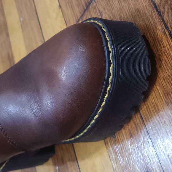 Dr. Martens Brown Heeled Boots - Picture 13 of 14
